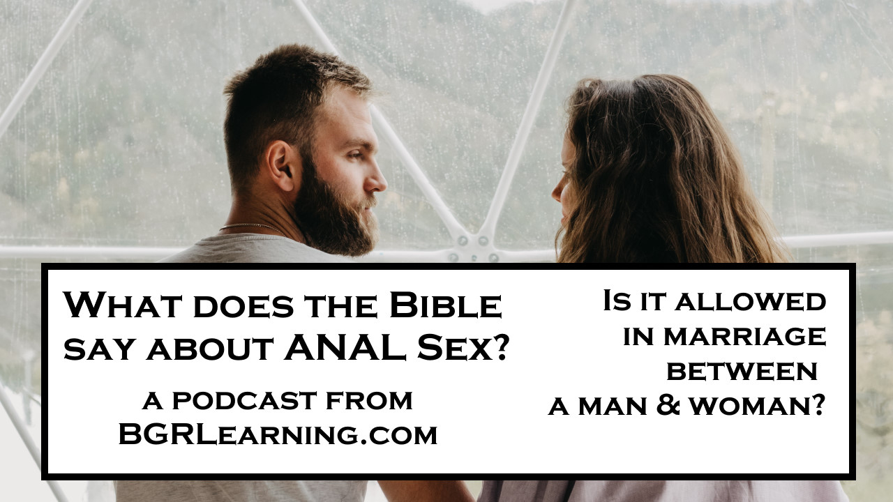 Is Anal Sex a Sin in the Bible? image